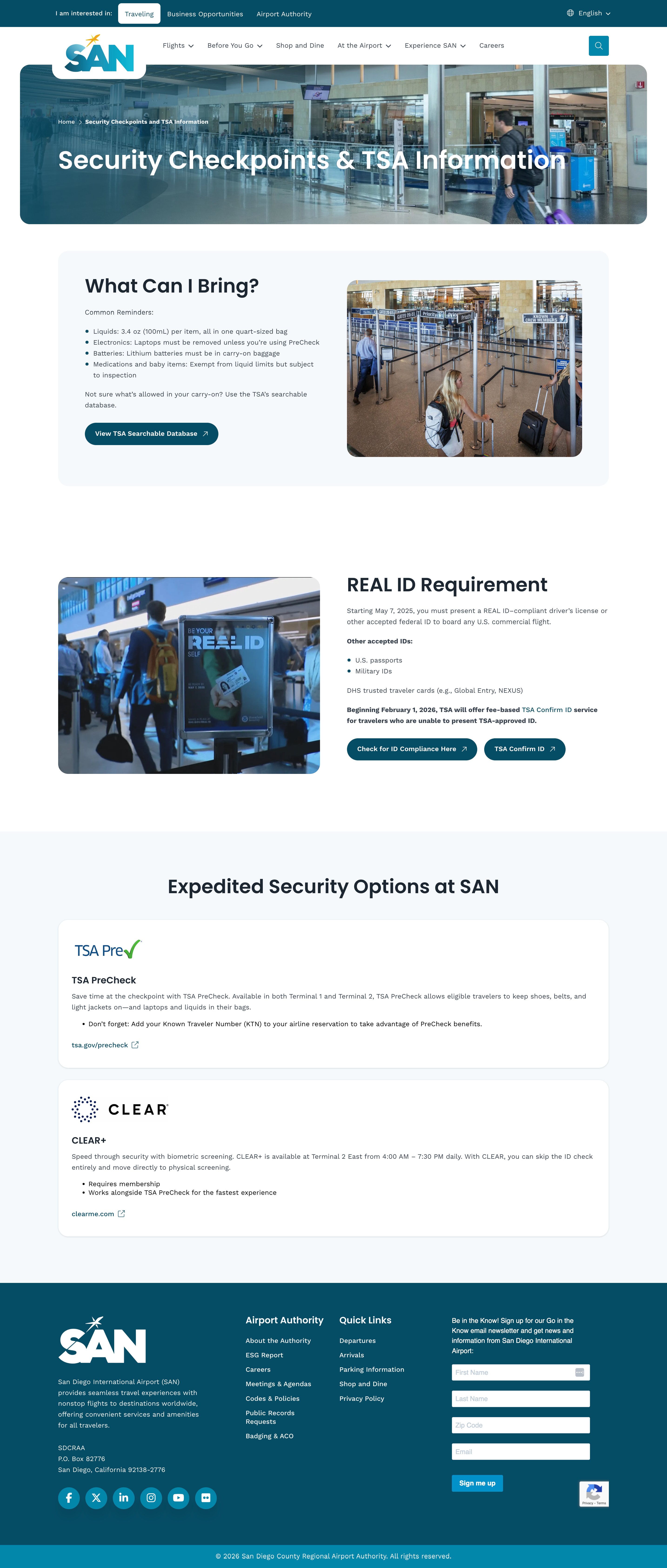san.org feature screenshot